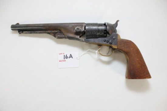 Black Powder .44 Cal. Single Action Revolver; SN 19489; Non-Functioning Gunsmith Special; Cylinder N