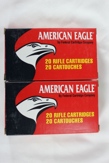 Federal American Eagle .308 Cal. 150 Gr. FMJ; 2 Boxes, 20 Rds./Box