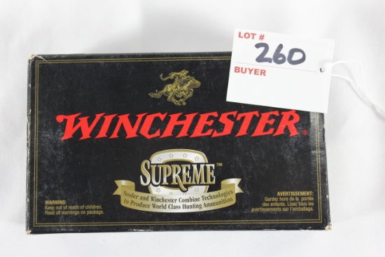 Winchester Ballistic Silvertip .30-06 168 Gr. w/Nickeled Brass Cases; 20 Rds.