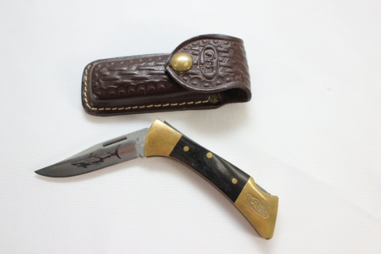 Case XX Mako Shark Knife w/Original Box and Leather Sheath; New