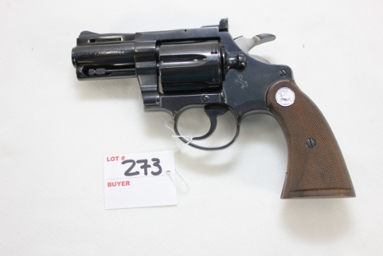 Colt Diamondback .22 LR 6-Shot Revolver w/2-1/2" BBL, Adj. Sights, Factory Checkered Grips; Original
