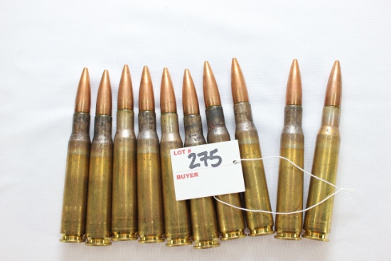 50 Cal. BMG 660 Gr. FMJ Cartridges; 10 Rds.
