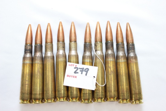 50 Cal. BMG 660 Gr. FMJ Cartridges; 10 Rds.