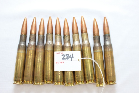 50 Cal. BMG 660 Gr. FMJ Cartridges; 10 Rds.