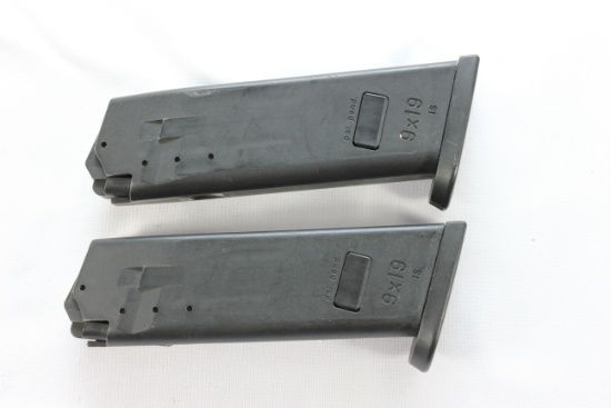 2-H&K USP 9mm 10-Round Factory Magazine