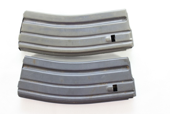 2-AR-15 and Clone 30 Rd. Magazines; Used