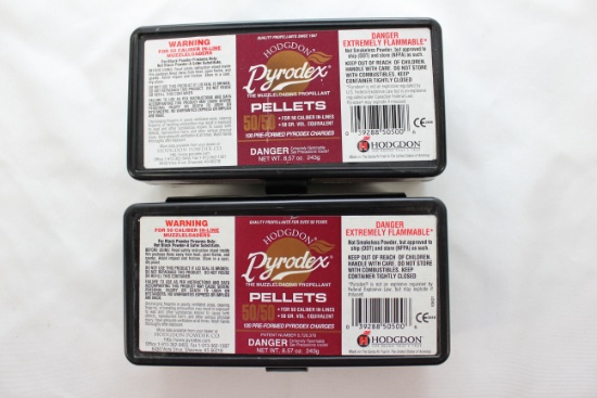 Hodgdon Pyrodex Muzzle Loader Powder pellets 50 Cal; 88 Pellets