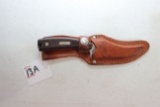 Vintage Schrade Model 152 Skinning Knife w/Leather Sheath; 3-1/2
