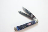 Case XX Limited Edition Crane's Country Store, Williamsburg, MO 2-Blade Knife in Collector's Tin; Ne
