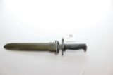 M1 Garand UFH Bayonet w/Scabbard; Dated 1943; PAL-MOD; 9-3/4