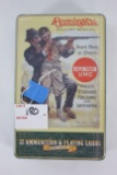 Remington Shooting Gallery Special Gift Set with .22 High Velocity Cartridges and 1 Deck Playing Car