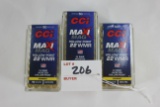 CCI Maxi Mag Varmint .22 Magnum 40 Gr. JHP; 3 Boxes, 50 Rds./Box
