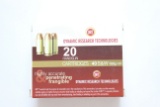 DRT .40 S&W 105 Gr. HP Cartridges; 20 Rds.