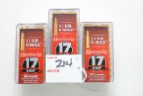 Hornady 17 HMR 17 Gr. V-Max; 3 Boxes, 50 Rds./Box