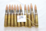50 Cal. BMG 660 Gr. FMJ Cartridges; 10 Rds.