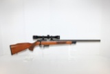 Rock Island .22 TCM Bolt Action Rifle w/Bull BBL, Checkered Stock, Detachable Magazine and Tasco 4x3