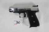 Jimenez Arms Model J.A. Nine 9mm Pistol w/Nickel Finish, 2-12 Rd. Magazines, and Original Box and Ow
