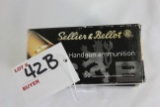 Sellier & Bellot 9mm Luger 124 Gr. FMJ Cartridges; 2 Boxes, 50 Rds./Box