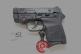 Smith & Wesson M&P .380 Auto Pistol w/Crimson Trace Laser, 2-3/4