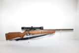 Mossberg Model 44US .22 Cal Rifle w/Heavy BBL, Detachable Magazine, Sling, and Side Mount with Valor
