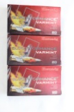 Hornady Superformance Varmint .223 Cal. 53 Gr. V-Max; 3 Boxes, 20 Rds./Box