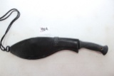 Cold Steel Bolo Knife w/Leather Sheath; 12