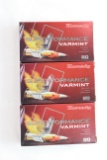 Hornady Superformance Varmint .223 Rem. 53 Gr. V-Max; 3 Boxes, 20 Rds./Box