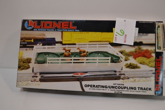 Lionel gauge operating /uncoupling track no. 6-12746  NIB