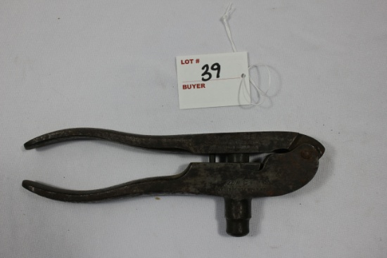 Vintage .22 Cal. Bullet Mold; Marked Winchester Repeating Arms Co.