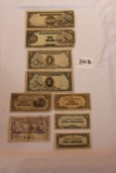 Group of Japanese Currency