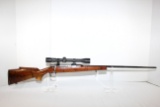 Mauser .264 Win. Mag. Cal. Bolt Action Sporterized Rifle w/Compensated 24