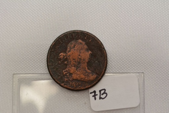 U.S. Half Cent; 1809; Classic Head Type; G/VG
