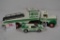 Hess Gasoline Tractor/Trailer and Car w/Battery Operated Lights; By Amerada Hess Corp.; No Box