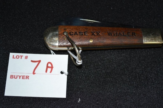 Case xx "Whaler" No 1199 SHR Single Blade Knife With Wood Handle, No Box