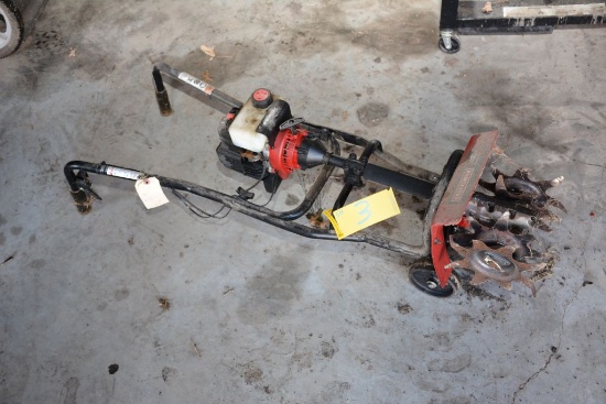 Craftsman 32cc 2 Cycle Tiller, Used Very Little