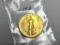 1986 $50 Gold Piece Roman Numeraled
