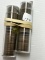 1920's Lincoln Wheat Cents -Two Tubes of Mixed Date and Mint Marks - Average Circulated Condition