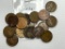 20-1930's Lincoln Wheat Cents - Mixed Date and Mint Marks - Average Circulated Condition