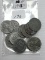 11-1943's Lincoln Wheat Cents - Mixed Mint Marks - Average Circulated Condition