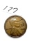 1945 Lincoln Wheat Cent -XF/AU Counterstamped V.B.