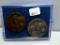 1973 Nortonville, KS Agricultural Heritage Medals Bronze and White Metal