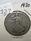 1920S Walking Liberty Half Dollar - AG/G
