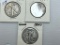 1934P, D, &S Walking Liberty Half Dollar - G/VG