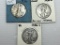 1936P, D, &S Walking Liberty Half Dollar - G/VG+