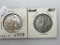 1937P &D Walking Liberty Half Dollar - G- VG