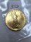 1986 $50 Gold Piece Roman Numeraled