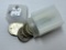 1965-1969D Kennedy Half Dollars Tube 16 Coins - Circulated - 40% Silver