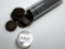 One Tube of 50 1890's Indian Head Cents - Average Circulated