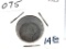 1829 Draped Bust Half Dime - F+ Details Damaged Obverse