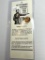 Interesting Facts Card - Gettysburg Address - 1975 Counterstamped Lincoln Memorial Cent